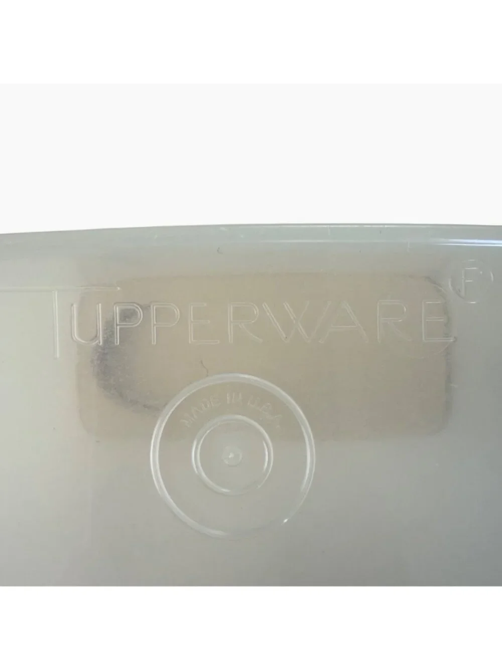 Vintage Tupperware Cereal Keeper #469 Almond Lid 407 Flip Top Seal 471